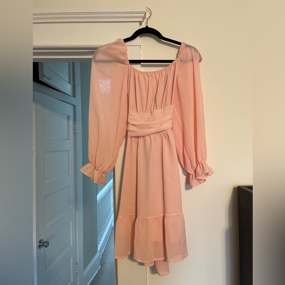 Light pink dress size medium